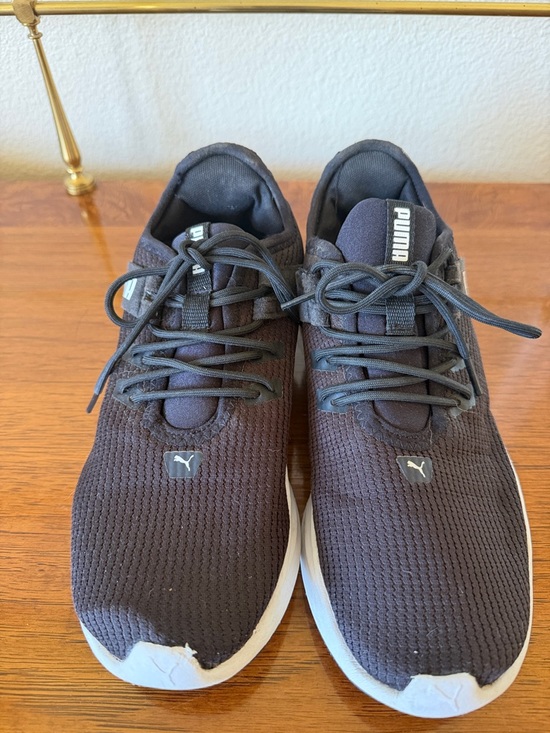 Puma Shoes - BACK TO SCHOOL SALE Puma Women’s Black Mesh Knit Lace-Up Sneakers Size 7.5